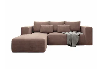 Listowel 3-personers Hjørnesovesofa - Møbler - Sofaer - Sovesofaer - Sovesofa chaiselong