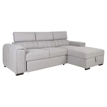 Hjørnesovesofa Selmar Højre - Grå - Møbler - Sofaer - Sovesofaer