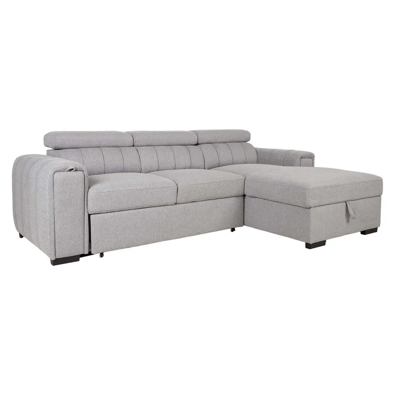 Hjørnesovesofa Selmar Højre, Grå