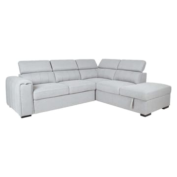 Hjørnesovesofa Selmar Højre - Grå - Møbler - Sofaer - Sovesofaer