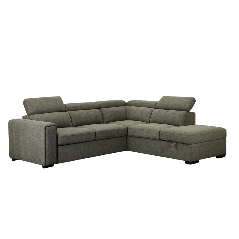 Hjørnesovesofa Selmar Højre, Lysegrøn