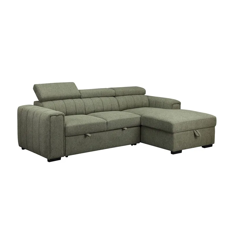 Hjørnesovesofa Selmar Højre, Lysegrøn