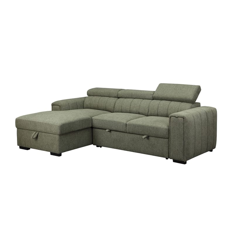 Hjørnesovesofa Selmar Venstre, lysegrøn