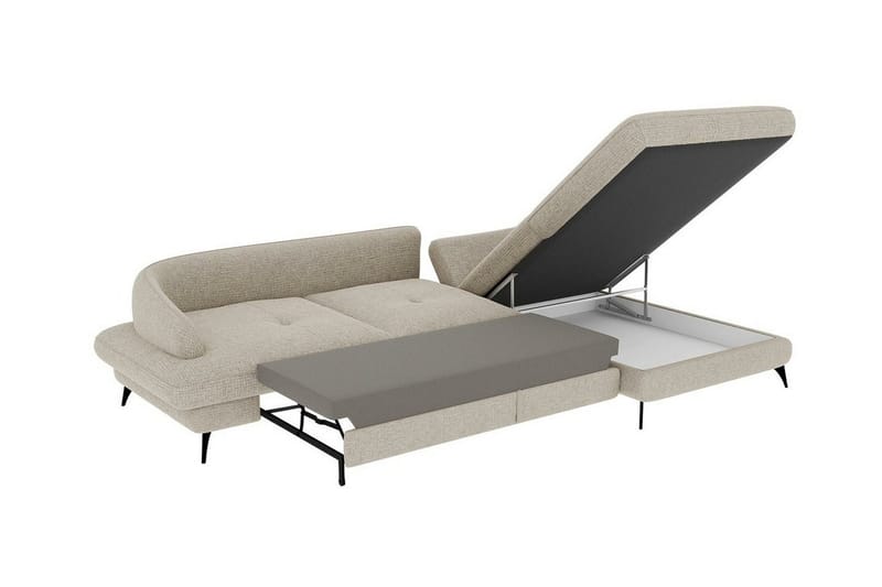 Telford 3-personers Hjørnesofa - Møbler - Sofaer - Sovesofaer - Hjørnesovesofa