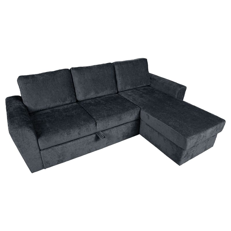 Hjørnesovesofa Tjörnö - Antracit - Møbler - Sofaer - Sovesofaer
