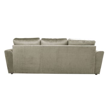 Hjørnesovesofa Tjörnö fløjl - Beige velour - Møbler - Sofaer - Sovesofaer
