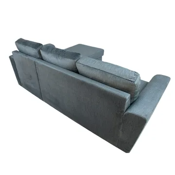 Hjørnesovesofa Tjörnö - Grøn velour - Møbler - Sofaer - Sovesofaer