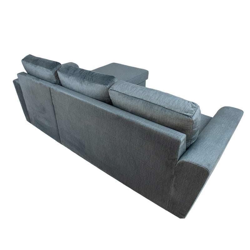 Hjørnesovesofa Tjörnö - Grøn velour - Møbler - Sofaer - Sovesofaer