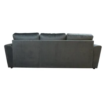 Hjørnesovesofa Tjörnö - Grøn velour - Møbler - Sofaer - Sovesofaer
