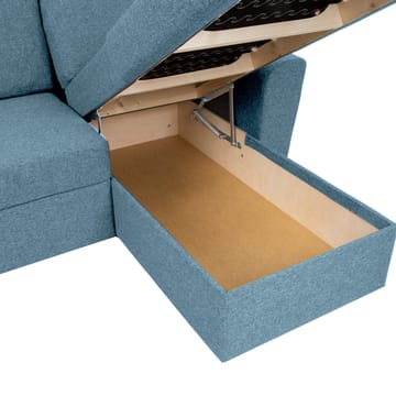 Hjørnesovesofa Tjörnö - Lyseblå - Møbler - Sofaer - Sovesofaer
