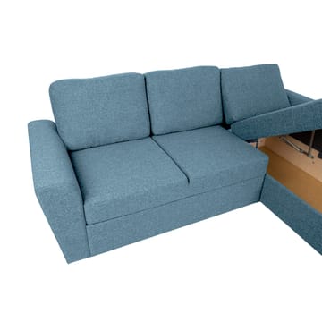 Hjørnesovesofa Tjörnö - Lyseblå - Møbler - Sofaer - Sovesofaer