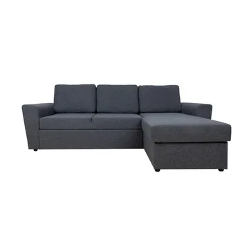 Hjørnesovesofa Tjörnö - Mørkegrå - Møbler - Sofaer - Sovesofaer