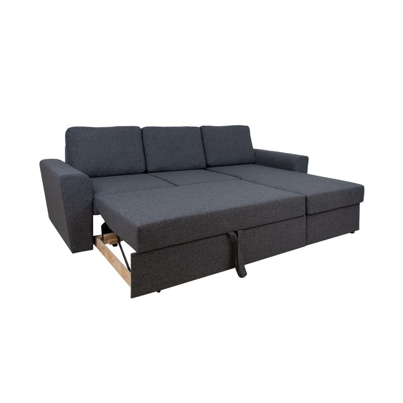Hjørnesovesofa Tjörnö - Mørkegrå - Møbler - Sofaer - Sovesofaer