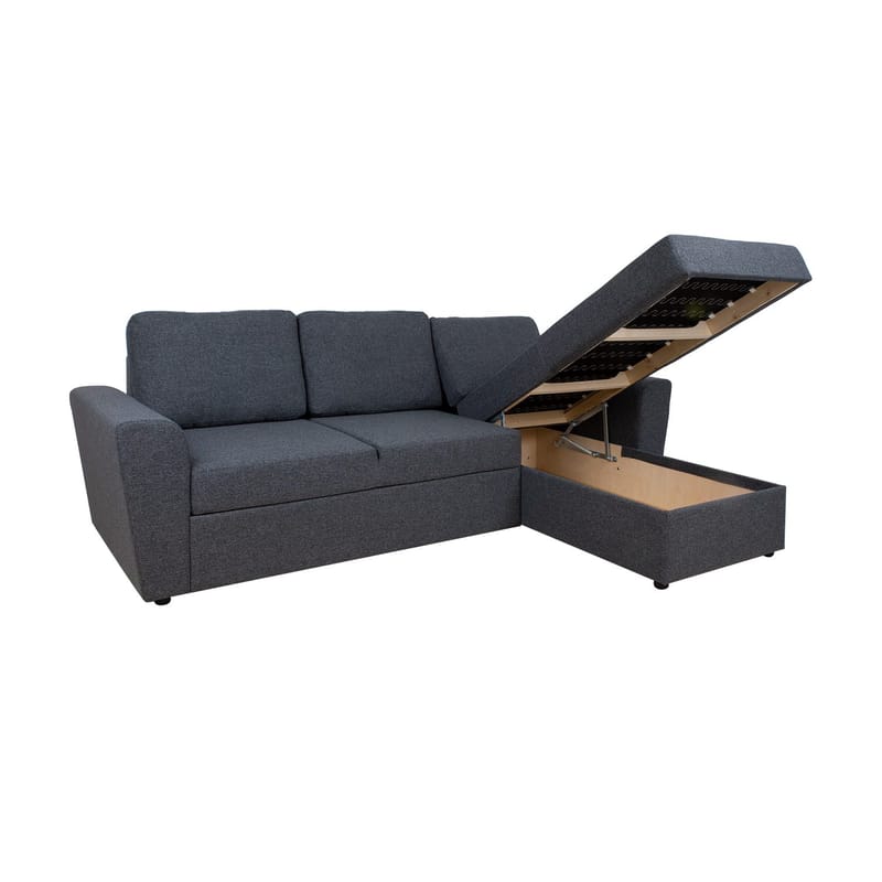 Hjørnesovesofa Tjörnö - Mørkegrå - Møbler - Sofaer - Sovesofaer