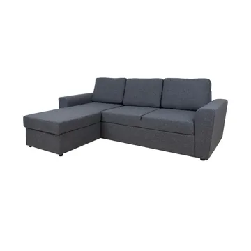 Hjørnesovesofa Tjörnö - Mørkegrå - Møbler - Sofaer - Sovesofaer