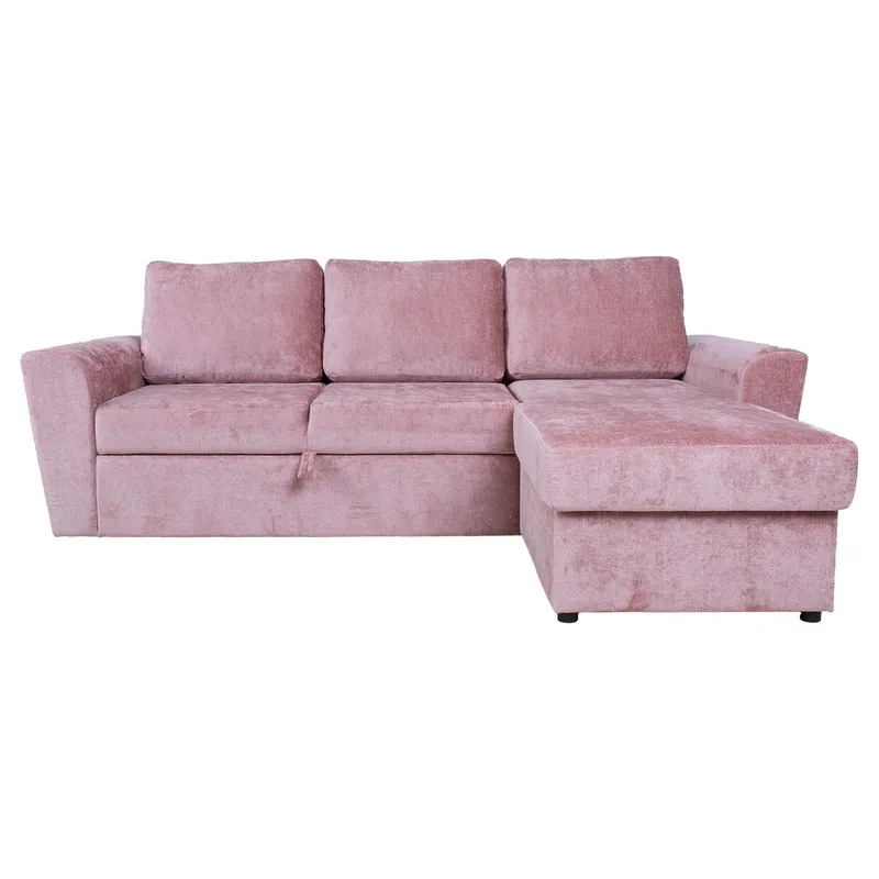 Hjørnesovesofa Tjörnö - Pink - Møbler - Sofaer - Sovesofaer