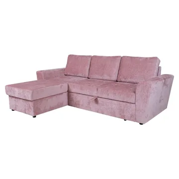 Hjørnesovesofa Tjörnö - Pink - Møbler - Sofaer - Sovesofaer