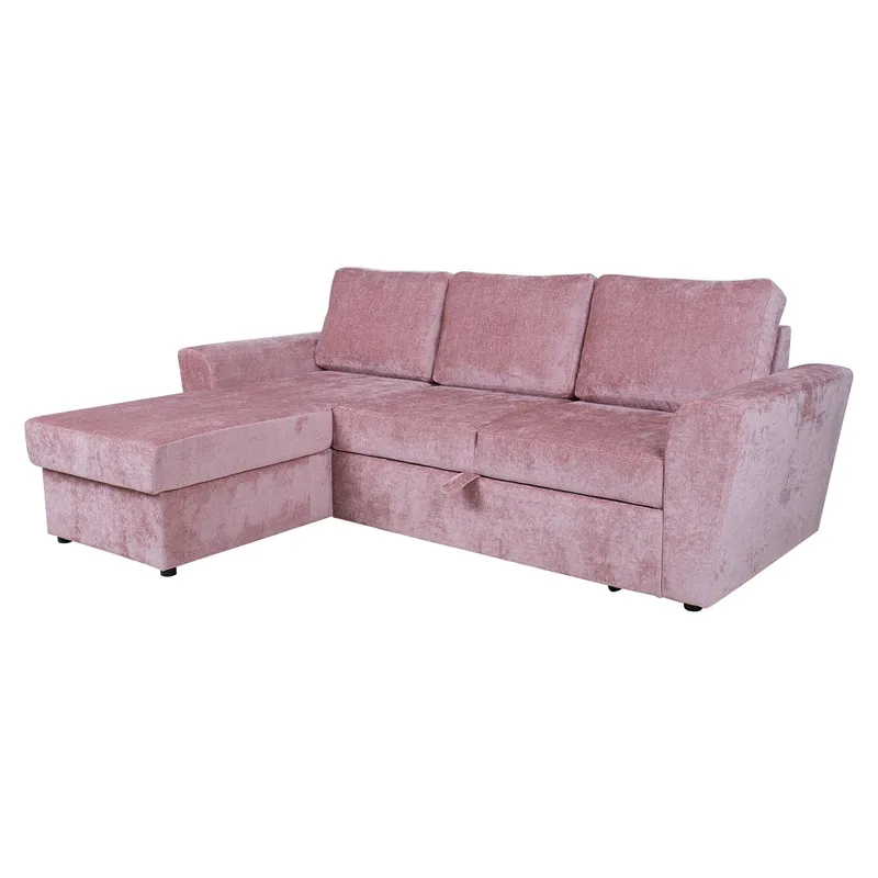 Hjørnesovesofa Tjörnö - Pink - Møbler - Sofaer - Sovesofaer