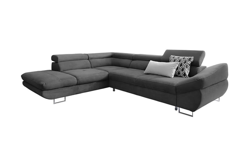 Hjørnesovesofa - Sovesofaer - Sovesofa chaiselong - Velour sofaer