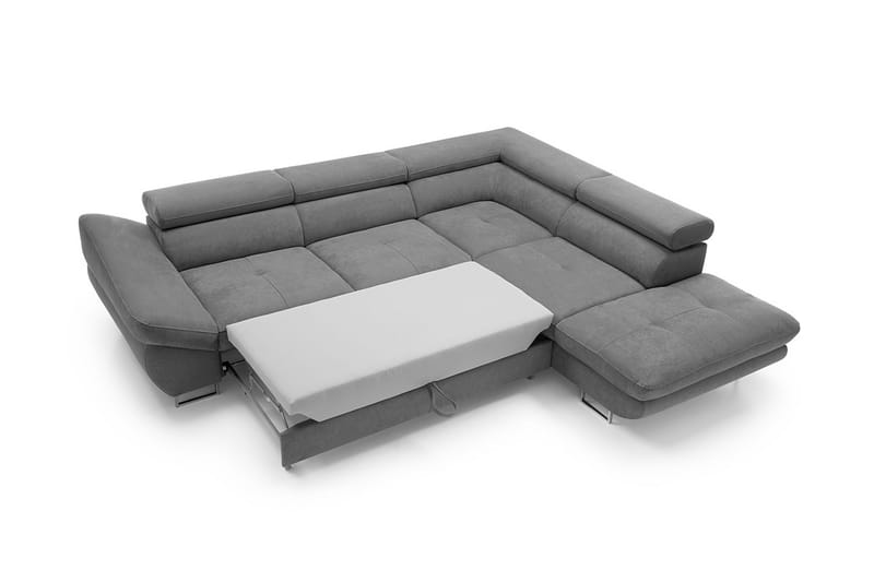 Hjørnesovesofa - Sovesofaer - Sovesofa chaiselong - Velour sofaer