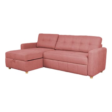 Hjørnesovesofa Porsen - Pink - Møbler - Sofaer - Sovesofaer