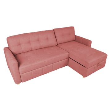 Hjørnesovesofa Porsen - Pink - Møbler - Sofaer - Sovesofaer