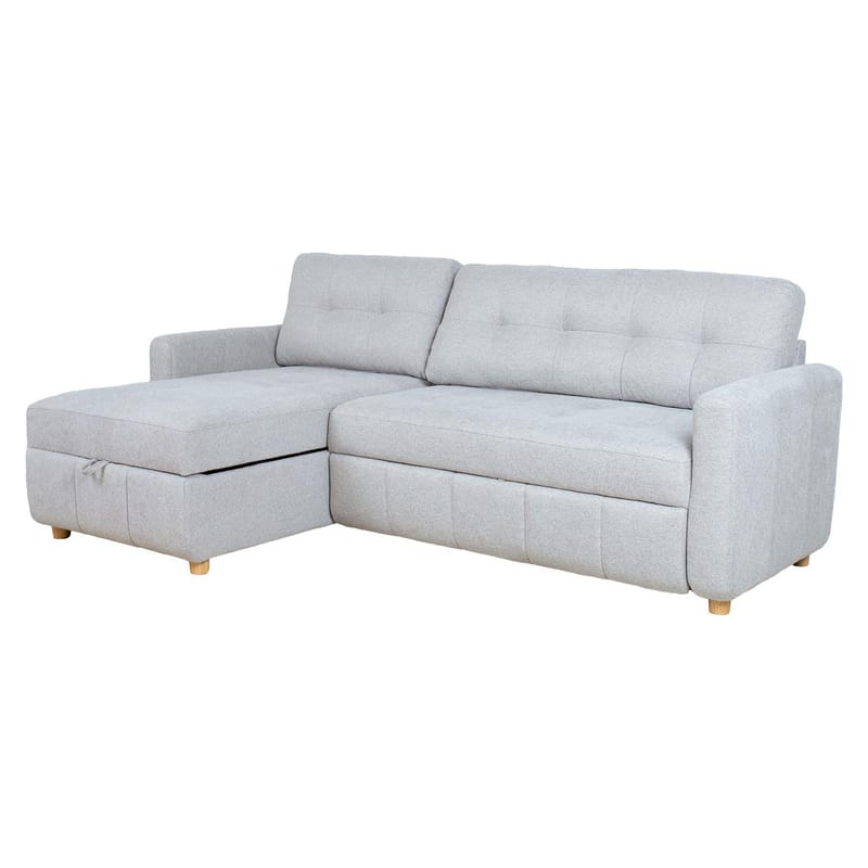 Hjørnesovesofa Porsen - Grå - Møbler - Sofaer - Sovesofaer