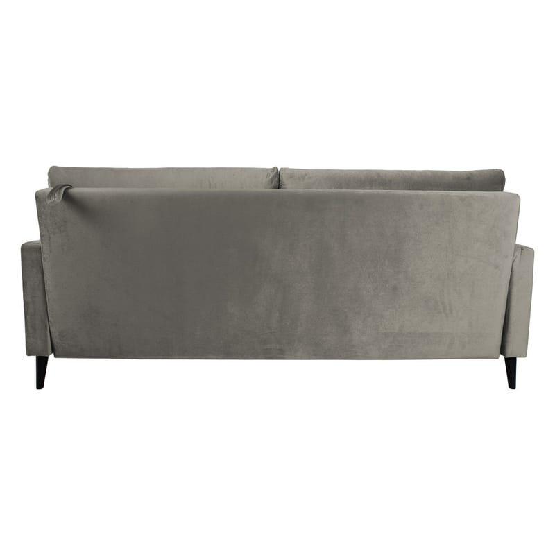 Sovesofa HOME4YOU Anna med opbevaringskasse Beige Velour - beige - Møbler - Sofaer - Sovesofaer