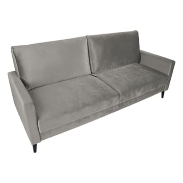 Sovesofa HOME4YOU Anna med opbevaringskasse Beige Velour - beige - Møbler - Sofaer - Sovesofaer