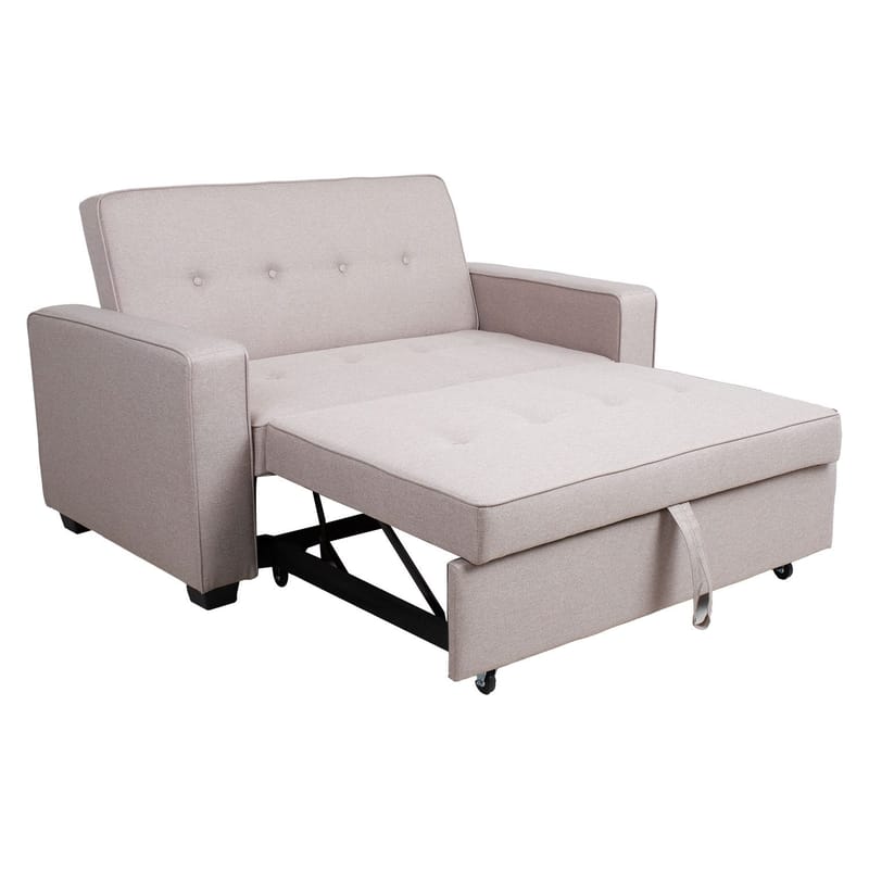 Sovesofa HOME4YOU Feya Beige - beige - Møbler - Sofaer - Sovesofaer