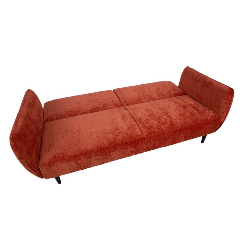 Sovesofa HOME4YOU Hermes 3-personers Orange - orange - Møbler - Sofaer - Sovesofaer