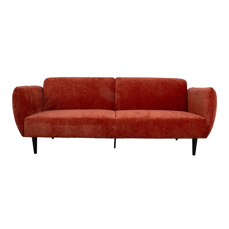 Sovesofa HOME4YOU Hermes 3-personers Orange - orange - Møbler - Sofaer - Sovesofaer