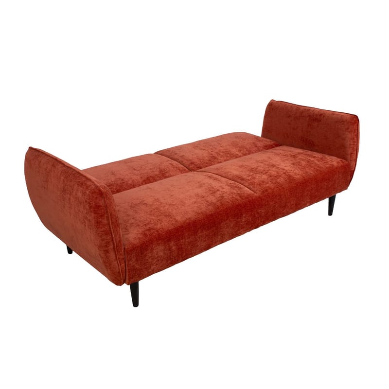 Sovesofa HOME4YOU Hermes 3-personers Orange - orange - Møbler - Sofaer - Sovesofaer
