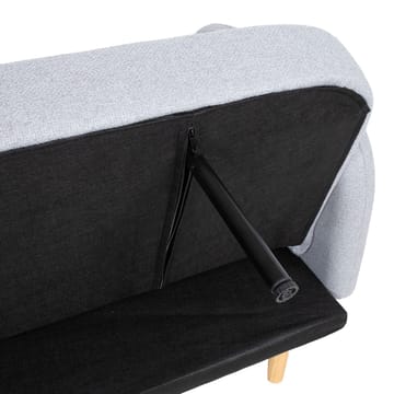Sovesofa HOME4YOU Karin 208x80x80 cm Grå - grå - Møbler - Sofaer - Sovesofaer