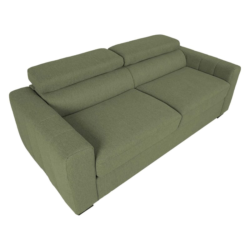 Sovesofa HOME4YOU Kingston 3-personers 198x96x76/94 cm Lysegrøn - lysegrøn - Møbler - Sofaer - Sovesofaer