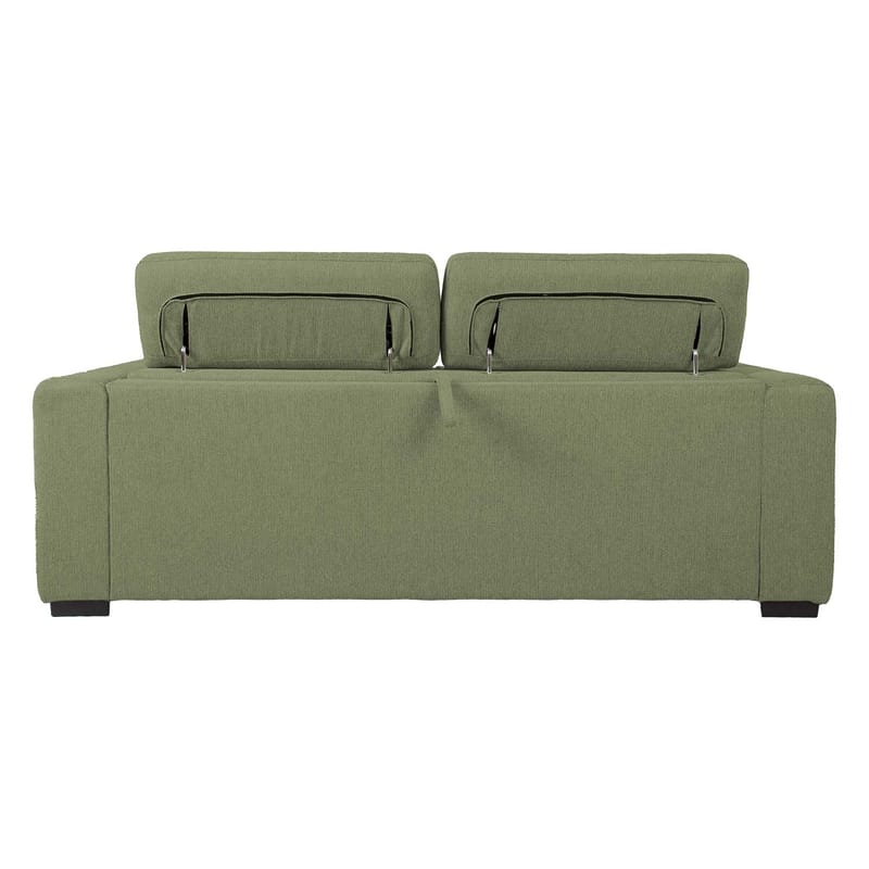 Sovesofa HOME4YOU Kingston 3-personers 198x96x76/94 cm Lysegrøn - lysegrøn - Møbler - Sofaer - Sovesofaer