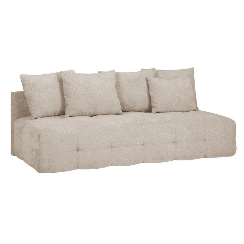 Sovesofa HOME4YOU Luise 3-personers beige, beige