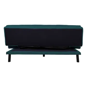 Sovesofa HOME4YOU Roxy 189x88x91 cm Grøn - Grøn - Møbler - Sofaer - Sovesofaer