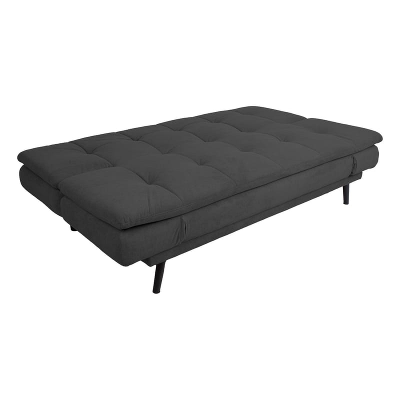 Sovesofa HOME4YOU Roxy 189x88x91 cm Mørkegrå - Mørkegrå - Møbler - Sofaer - Sovesofaer