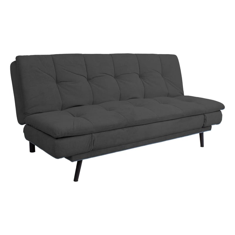 Sovesofa HOME4YOU Roxy 189x88x91 cm Mørkegrå - Mørkegrå - Møbler - Sofaer - Sovesofaer