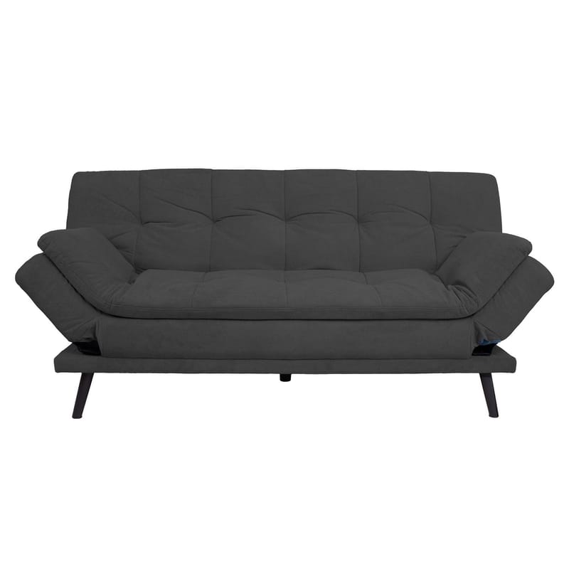 Sovesofa HOME4YOU Roxy 189x88x91 cm Mørkegrå - Mørkegrå - Møbler - Sofaer - Sovesofaer
