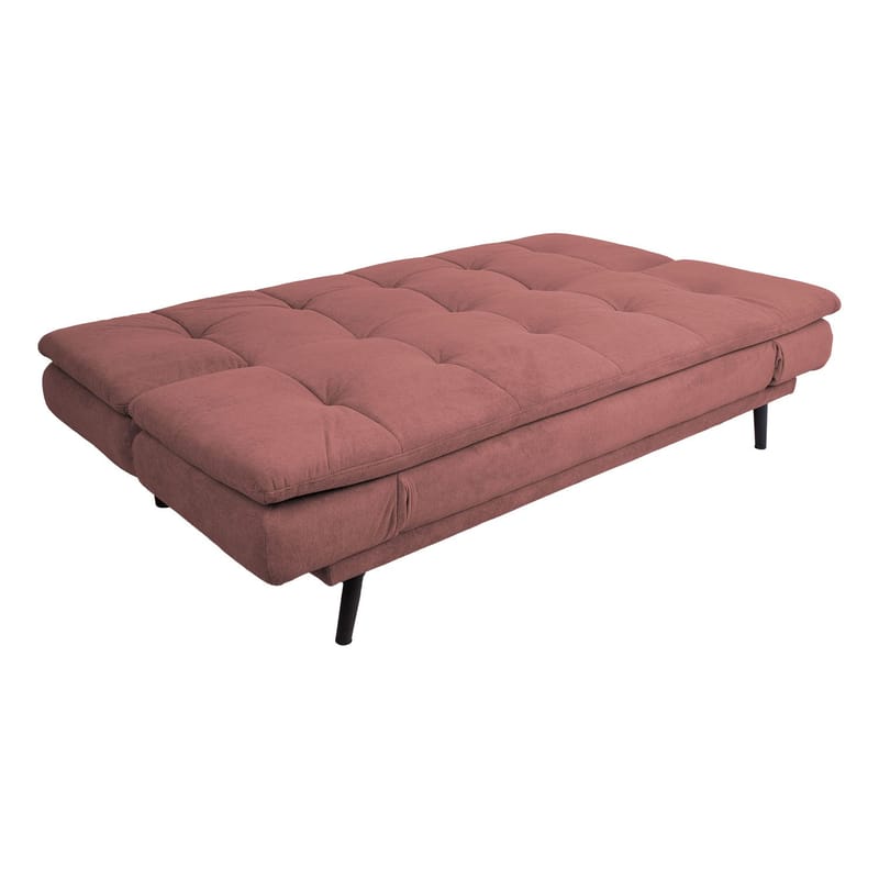 Sovesofa HOME4YOU Roxy 189x88x91 cm Pink - Pink - Møbler - Sofaer - Sovesofaer