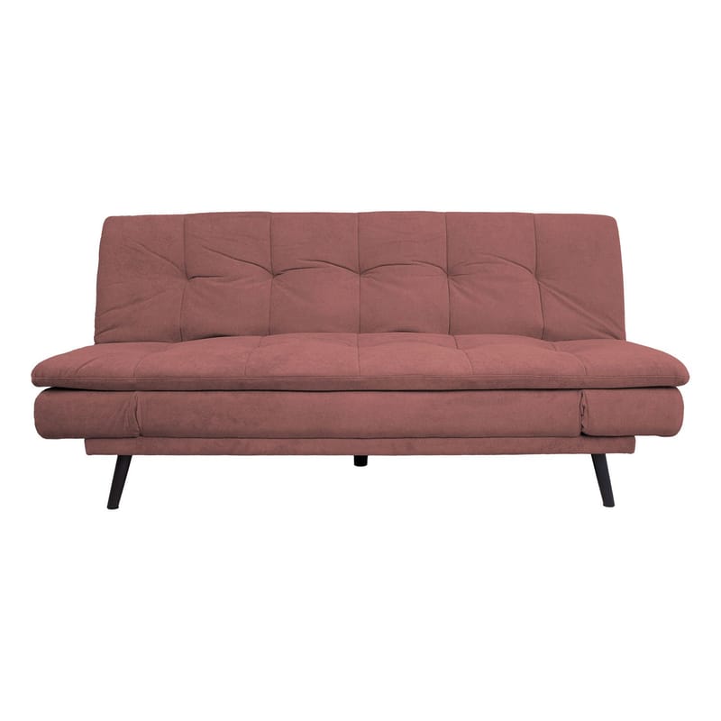 Sovesofa HOME4YOU Roxy 189x88x91 cm Pink - Pink - Møbler - Sofaer - Sovesofaer