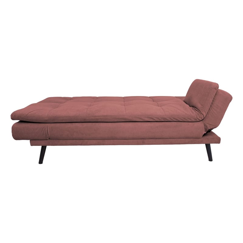 Sovesofa HOME4YOU Roxy 189x88x91 cm Pink - Pink - Møbler - Sofaer - Sovesofaer