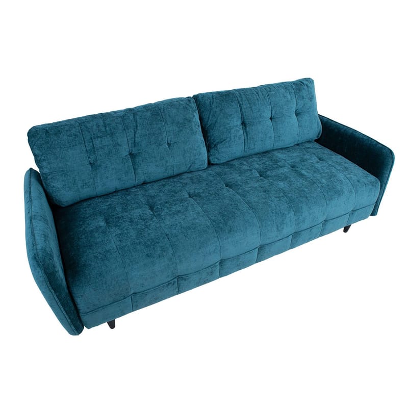Sovesofa HOME4YOU Sarita 3-personers Grøn - Grøn - Møbler - Sofaer - Sovesofaer