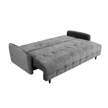 Sovesofa HOME4YOU Sarita 3-personers Grå - Grå - Møbler - Sofaer - Sovesofaer