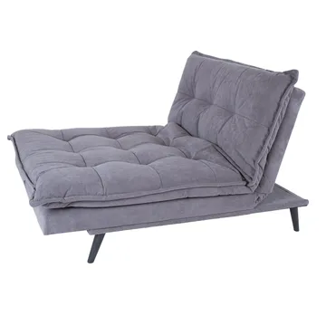 Sovesofa HOME4YOU Spry 193x92x89 cm Grå - grå - Møbler - Sofaer - Sovesofaer