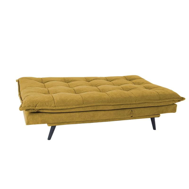 Sovesofa HOME4YOU Spry 193x92x89 cm Gul - gul - Møbler - Sofaer - Sovesofaer