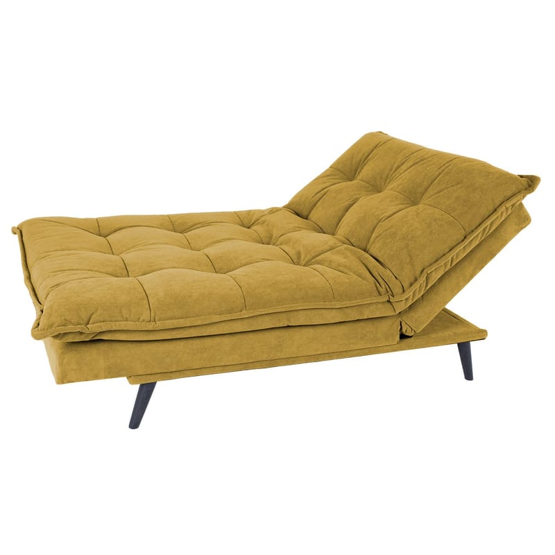 Sovesofa HOME4YOU Spry 193x92x89 cm Gul - gul - Møbler - Sofaer - Sovesofaer