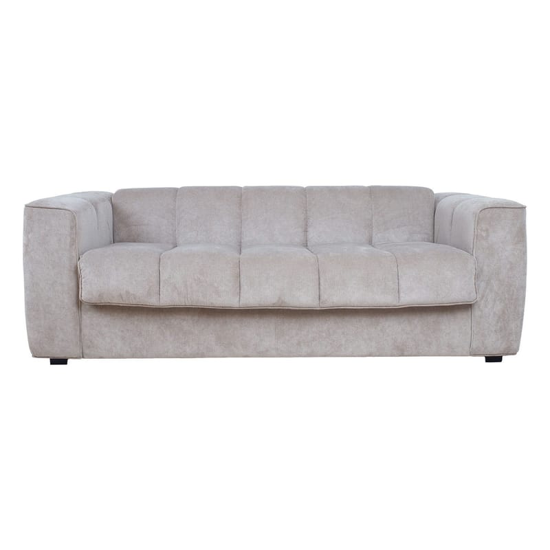 Sovesofa HOME4YOU Stella med springmadras Beige - Beige - Møbler - Sofaer - Sovesofaer